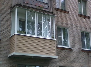 остекление балконов алюминиевым профилем