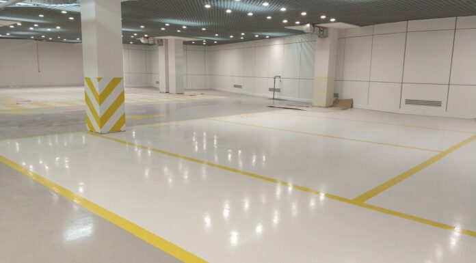 Виды наливных полов для складских помещений