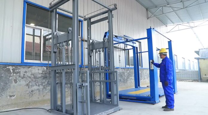 Виды грузовых подъемников