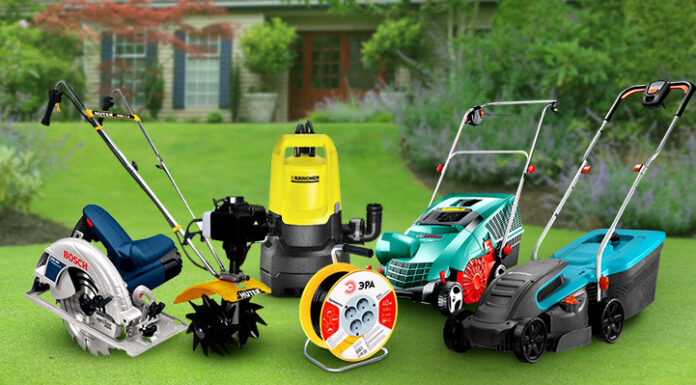 Популярные виды дачной техники