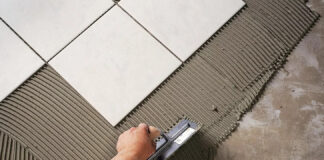 Подготовка к укладке половой плитки