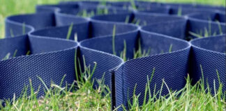 Ячеистая георешетка — снижение затрат на строительство и ускорение земляных работ при строительстве автомагистралей и их окружения