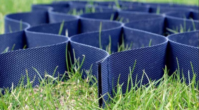 Ячеистая георешетка — снижение затрат на строительство и ускорение земляных работ при строительстве автомагистралей и их окружения