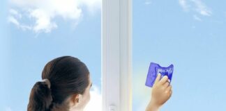 Мытье окон с двух сторон без усилий