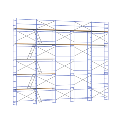 Виды строительных лесов
