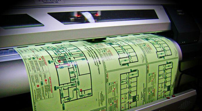 Изготовление планов эвакуации: особенности печати