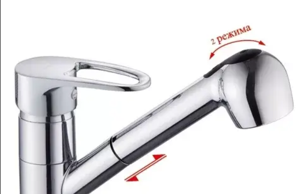 Новые смесители для кухни с выдвижной лейкой