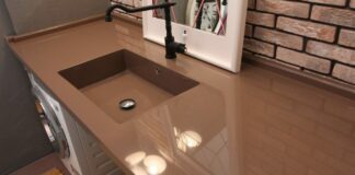 Интегрированные мойки из искусственного камня