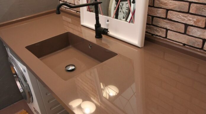 Интегрированные мойки из искусственного камня