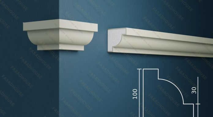 Декоративные карнизы для фасада