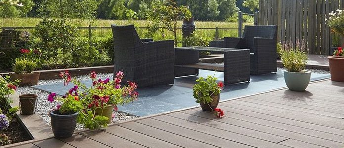 Доски для пола террасы — деревянные или композитные