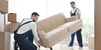 Организация разовой перевозки мебели специальным автомобилем с боксом