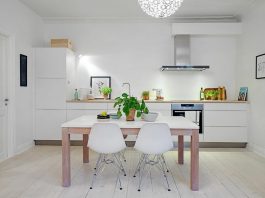 Правила оформления кухни без верхних шкафов