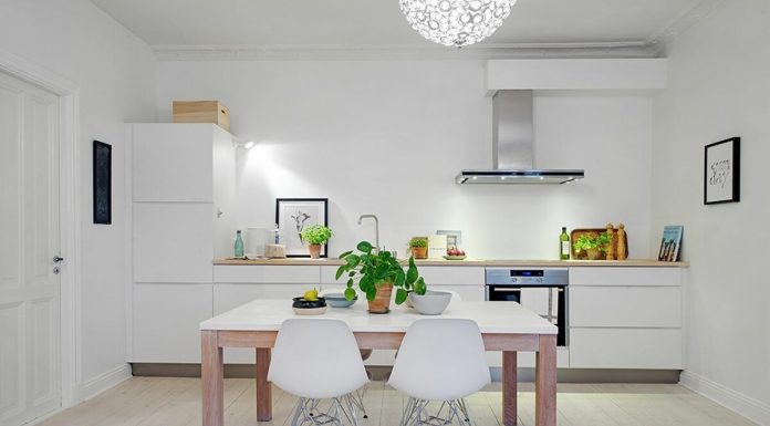 Правила оформления кухни без верхних шкафов