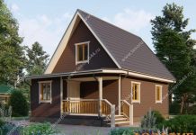 Дом из бруса с террасой: достоинства и особенности