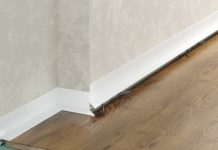 Напольный алюминиевый плинтус: как его выбрать, методы укладки