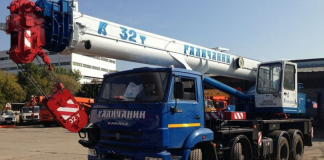 Автокран на 32 тонны: как работает, учимся им управлять