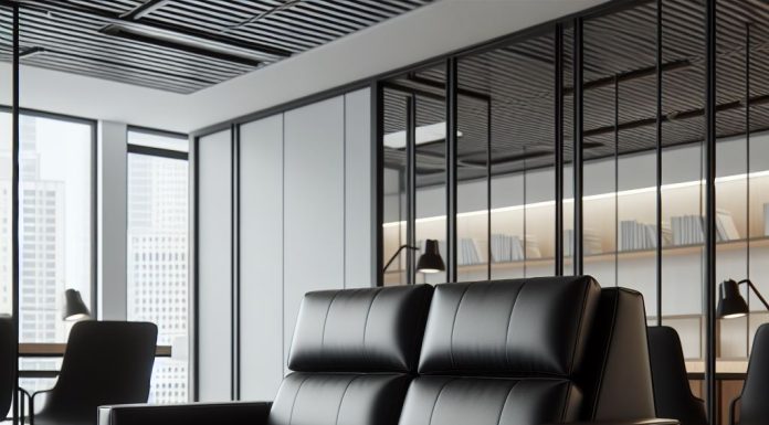 Трехместные диваны для офиса популярные виды