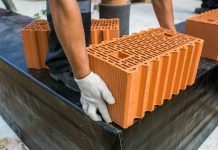 Материалы для стройки: керамический блок, брусчатка, лицевой кирпич