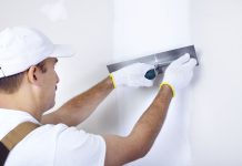 Шпаклевка стен под покраску