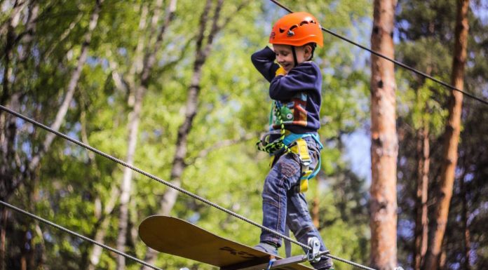 Веревочные парки: приключения для всех возрастов