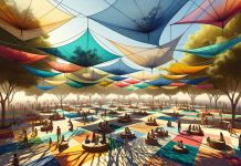 Теневые навесы: защита и комфорт под лучами солнца