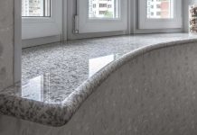 Искусственный камень: функциональные и стильные подоконники