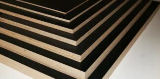 Ламинированная водостойкая фанера: характеристики и применение