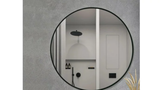 Круглое зеркало в ванную: Идеи и советы по выбору