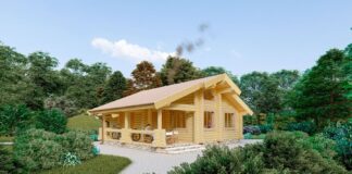 Баня из бревна под ключ: особенности строительства и плюсы