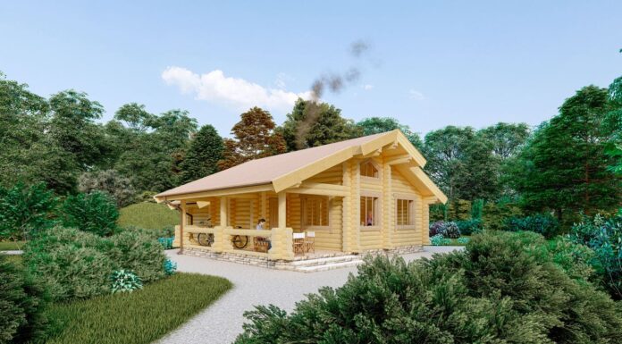 Баня из бревна под ключ: особенности строительства и плюсы