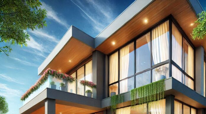 Красивый дизайн экстерьера дома: искусство привлекать внимание