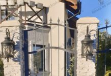 Как заказать кованые ворота с калиткой: качественное руководство