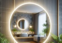 Круглые зеркала с подсветкой: Эстетика и функциональность в одном