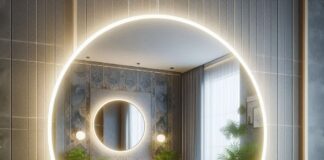 Круглые зеркала с подсветкой: Эстетика и функциональность в одном