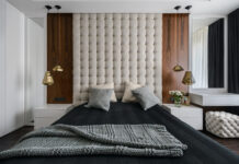 Мягкие стеновые панели в спальне – альтернатива классическому изголовью