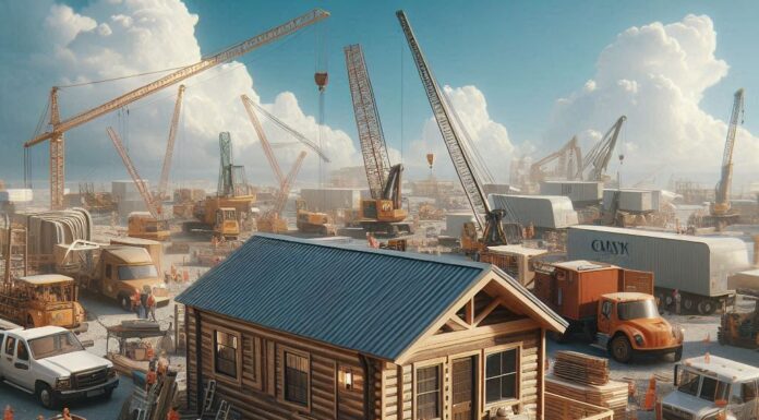 Варианты оформления строительной бытовки